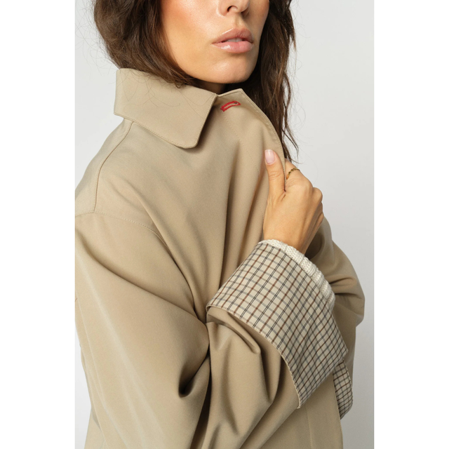 Mos Mosh-Riko Bora Trench Coat