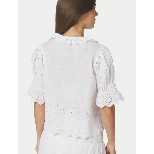 Neo Noir Talise Emb Blouse