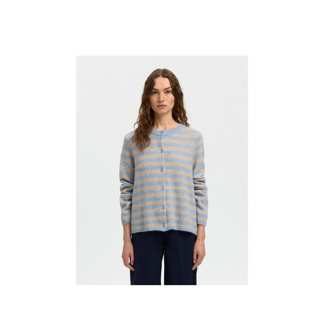 Selected Damen Lulu New LS Strickjacke