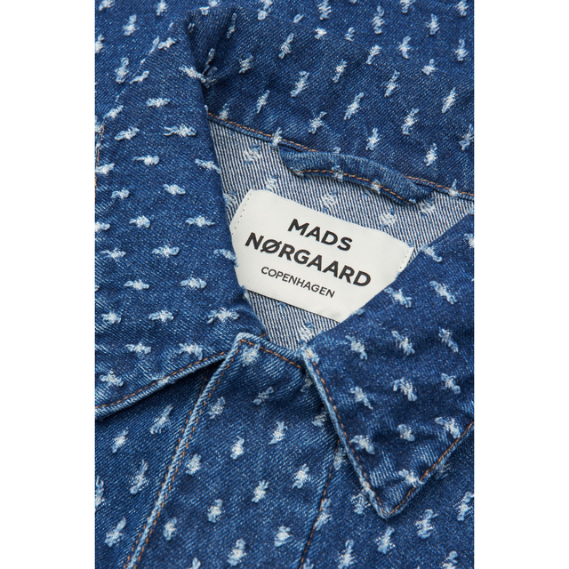 Mads Nørgaard Distres Denim Solar Jacket