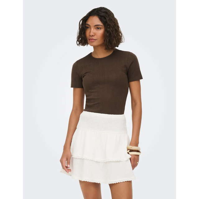 JDY Salsa Mia Life S/S O Neck Top