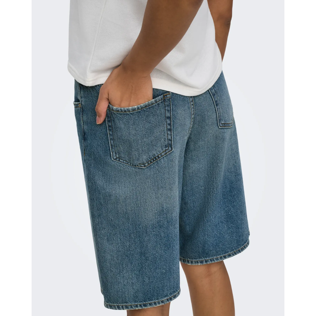 JDY Lina MW Bermuda Shorts DNM