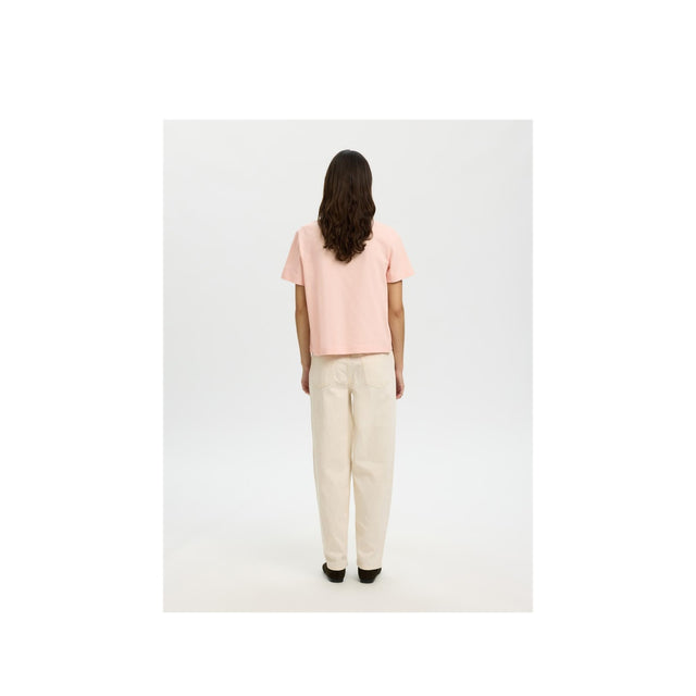 Selected Women T-shirt Essential SS Boxy Tee Noos