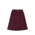 VILA Vifrost Corduroy A-line HW Skrirt