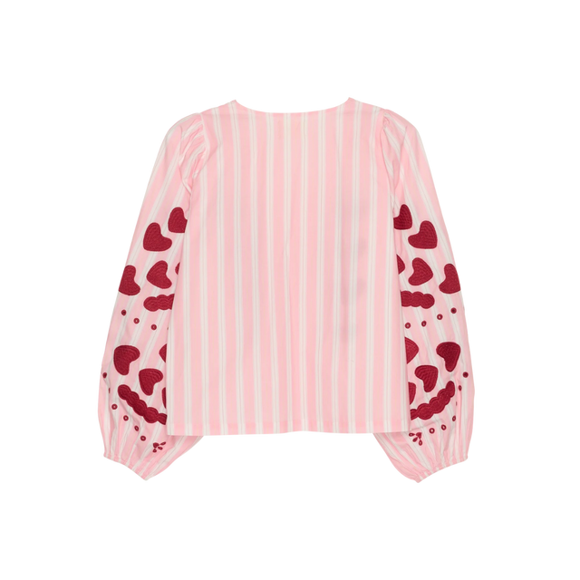 Smuk lyserød Elisabeth Top fra Sissel Edelbo - bag