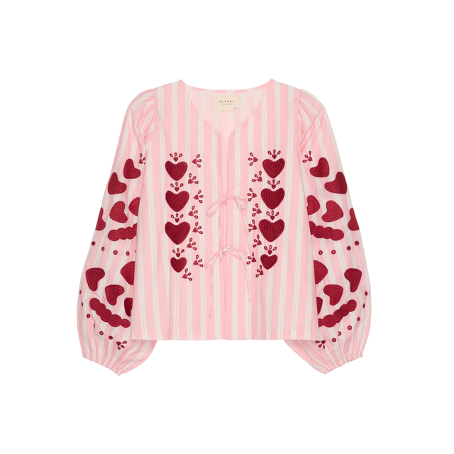 Smuk lyserød Elisabeth Top fra Sissel Edelbo - foran