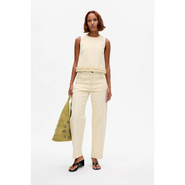 Lyse Niaka Jeans fra Baum und ferdgarten - model foran