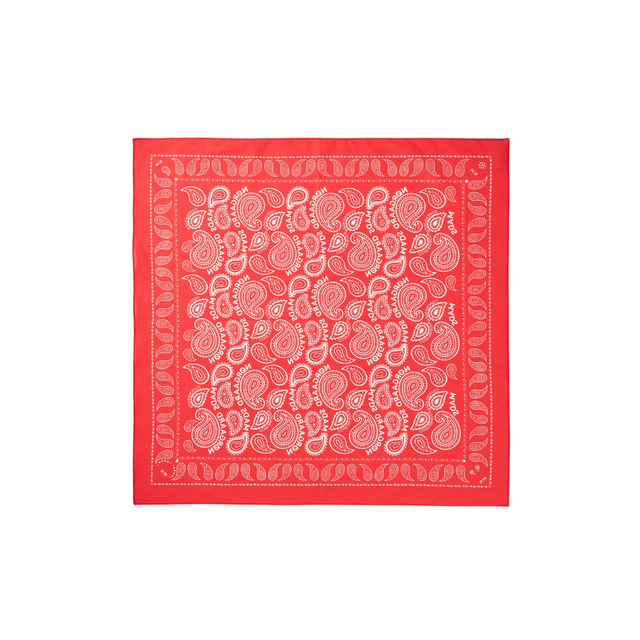 Mads Nørgaard Soft Cotton Paisley Scarf Soli