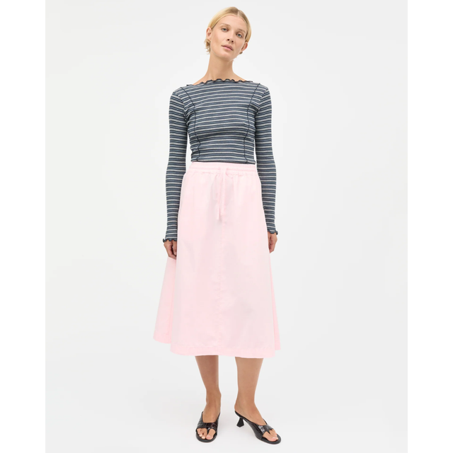 Mads Nørgaard 2x2 Cotton Stripe Siri Top