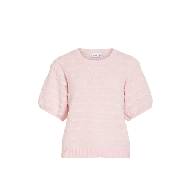 Lyserød boblestrik fra Vila - foran