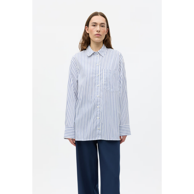 Webster skjorte i klassiske striber fra Envii - model
