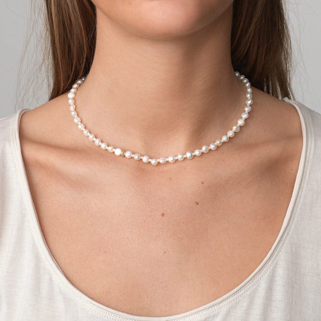 ANNI LU Halskæde Petit Stellar Pearly Necklace - Prinsesse2ben