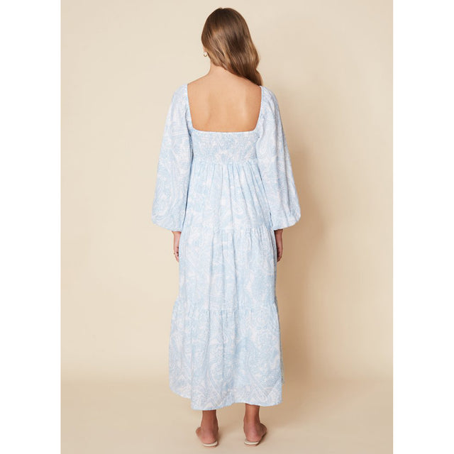 Faithfull the Brand Kjole ALISON MIDI DRESS - Prinsesse2ben