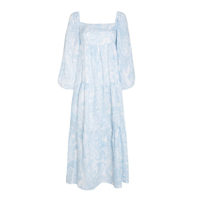 Faithfull the Brand Kjole ALISON MIDI DRESS - Prinsesse2ben